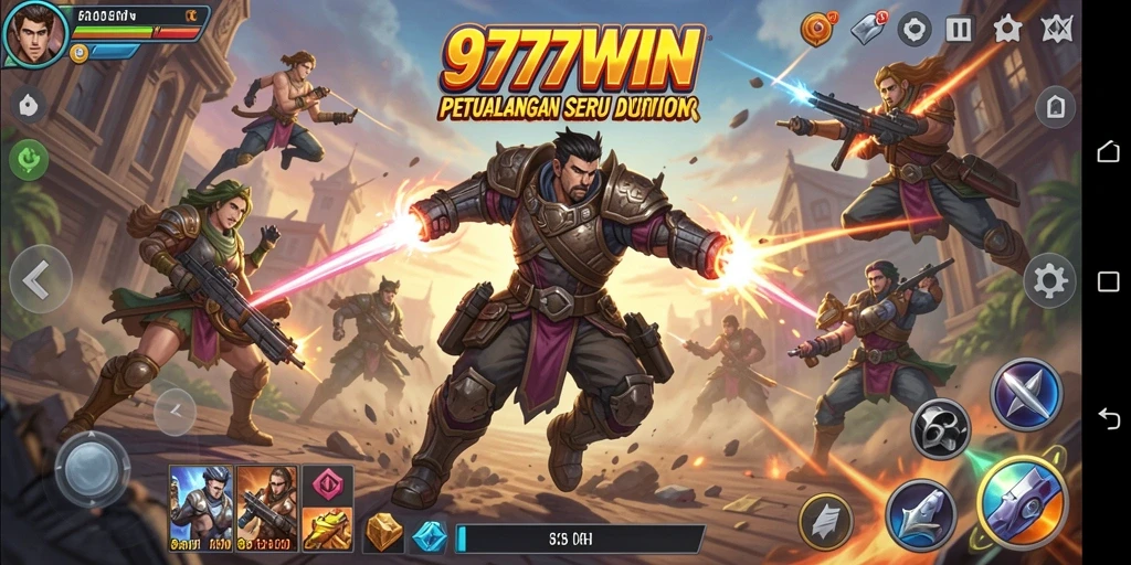 Tampilan gameplay seru di 9777WIN yang penuh aksi.