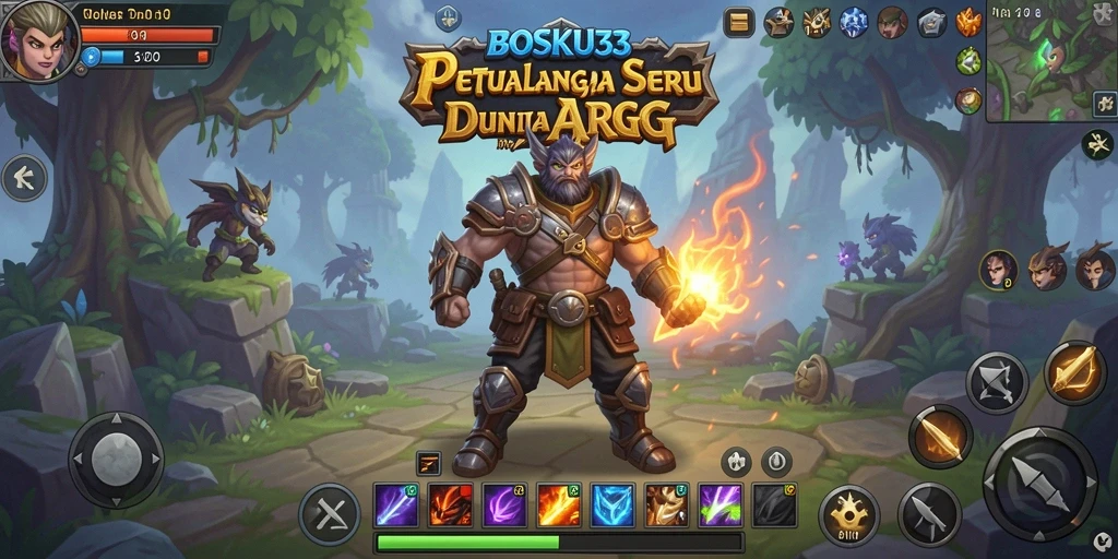 Screenshot gameplay BOSKU33 menampilkan aksi mendebarkan dengan grafis menawan.