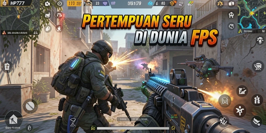 Gameplay seru dalam HP777 dengan aksi tembak-menembak yang intens.