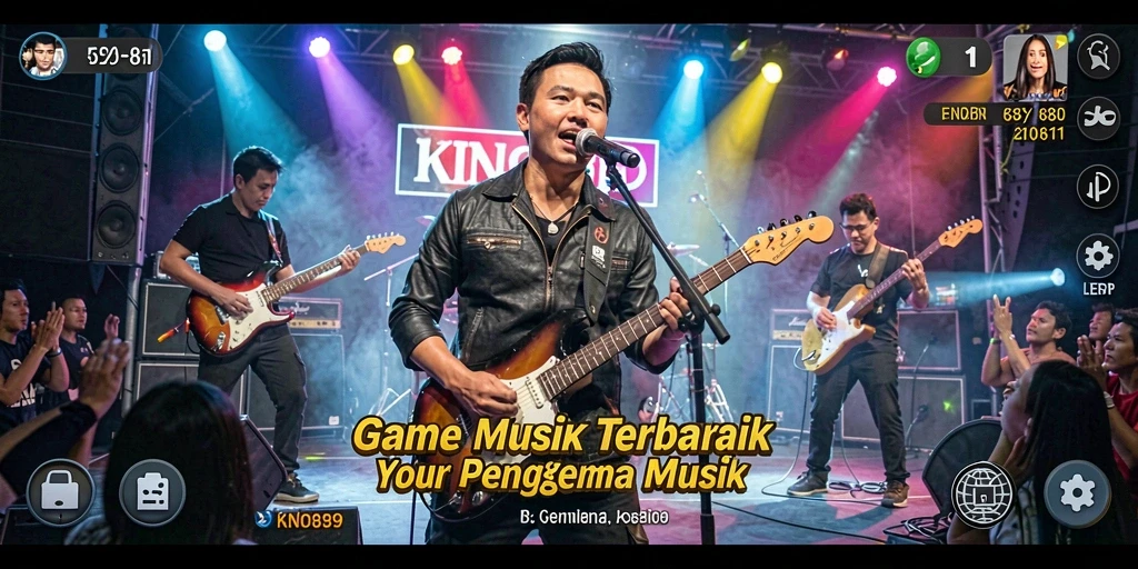 Tampilan screenshot gameplay KNO89 dengan interaksi musik yang menarik.