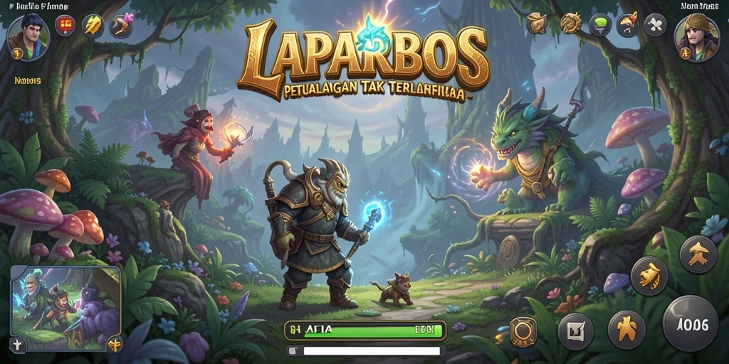 Tangkapan layar LAPARBOS menampilkan aksi seru dalam gameplay petualangan yang memukau.