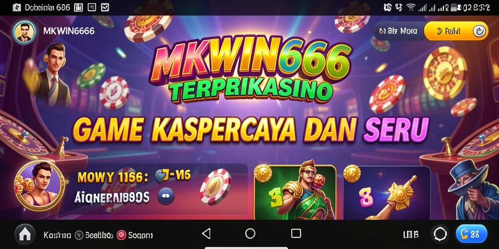 Tampilan gameplay MKWIN666 yang memukau dengan efek visual luar biasa.