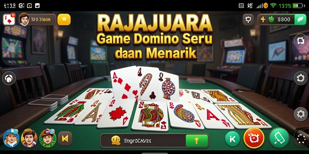 Tampilan menarik dari gameplay Domino RAJAJUARA yang seru.