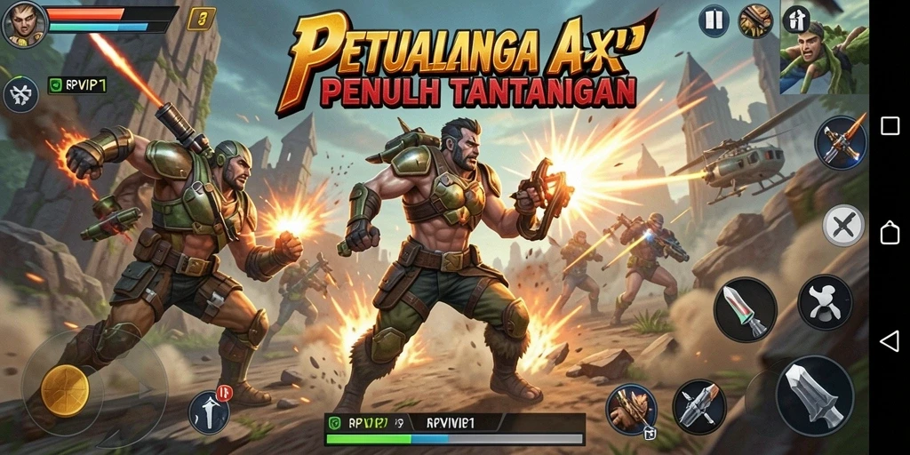 Tampilan gameplay RPVIP1 yang seru dan penuh aksi.