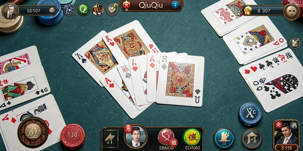 Gameplay seru QiuQiu yang memikat dan menantang.