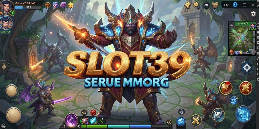 Screenshot gameplay SLOT39 yang menampilkan petualangan MMORPG yang seru.