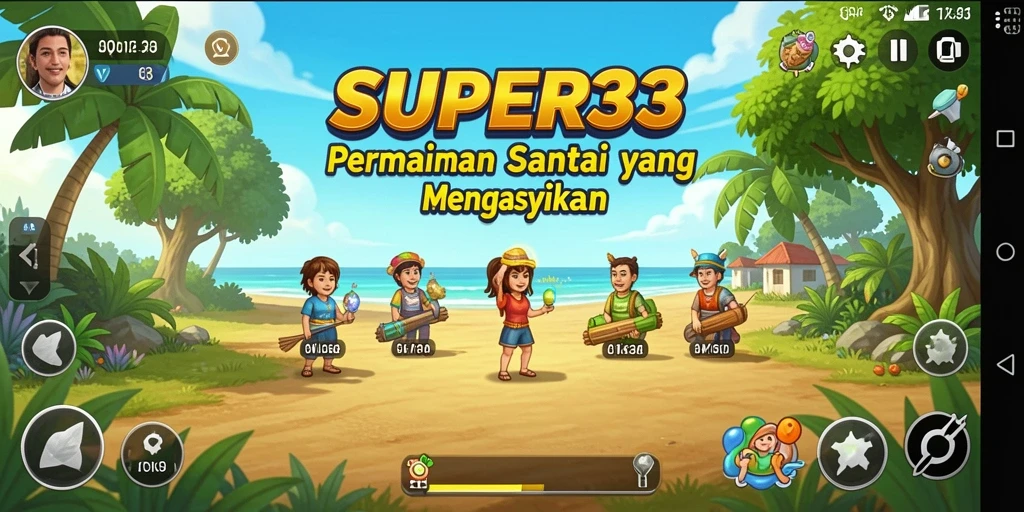 Screenshot gameplay <strong>SUPER33</strong> yang menunjukkan keseruan permainan Casual.