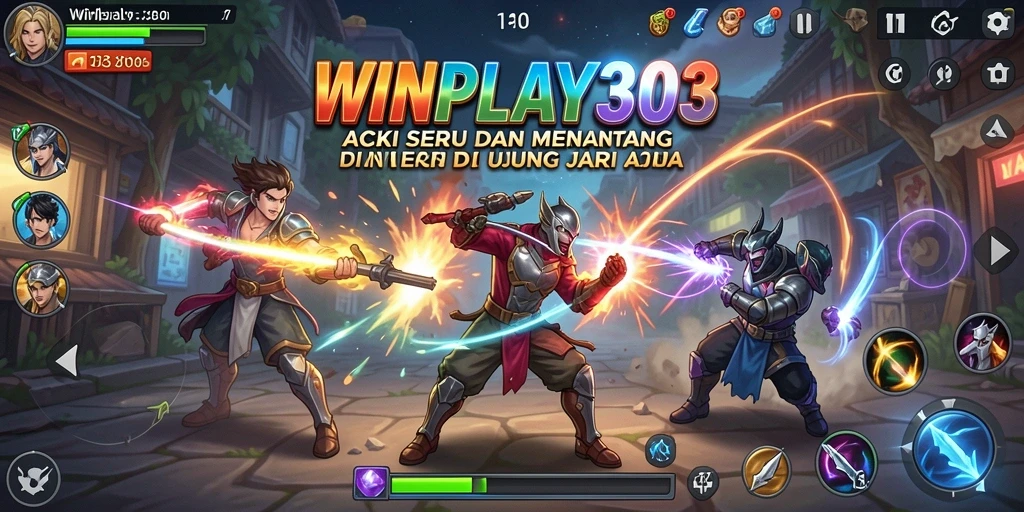 Tampilan gameplay seru dan mendebarkan dari WINPLAY303.